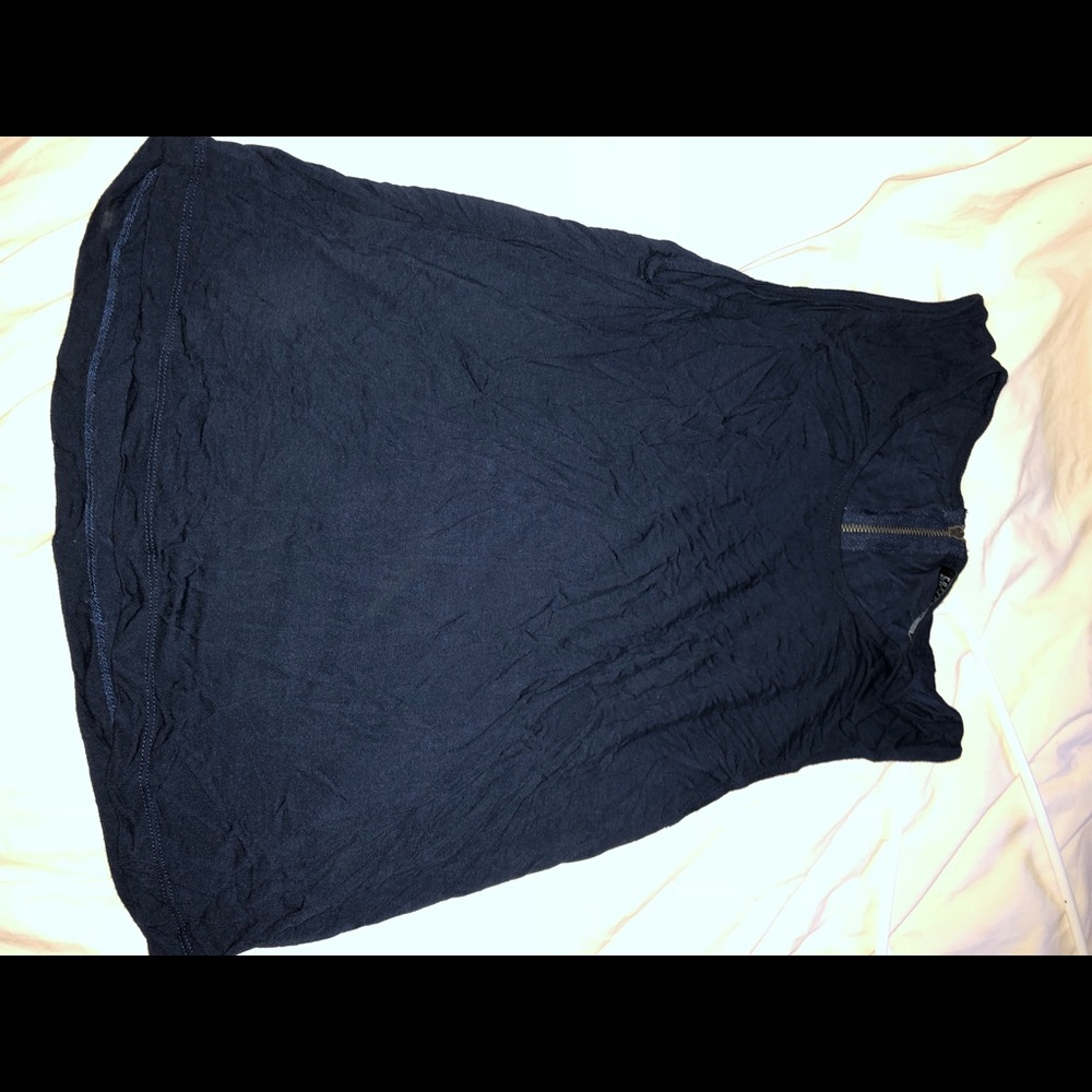 Navy blue tank top